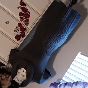 LIV Cowl neck Mini silhouette sweater dress